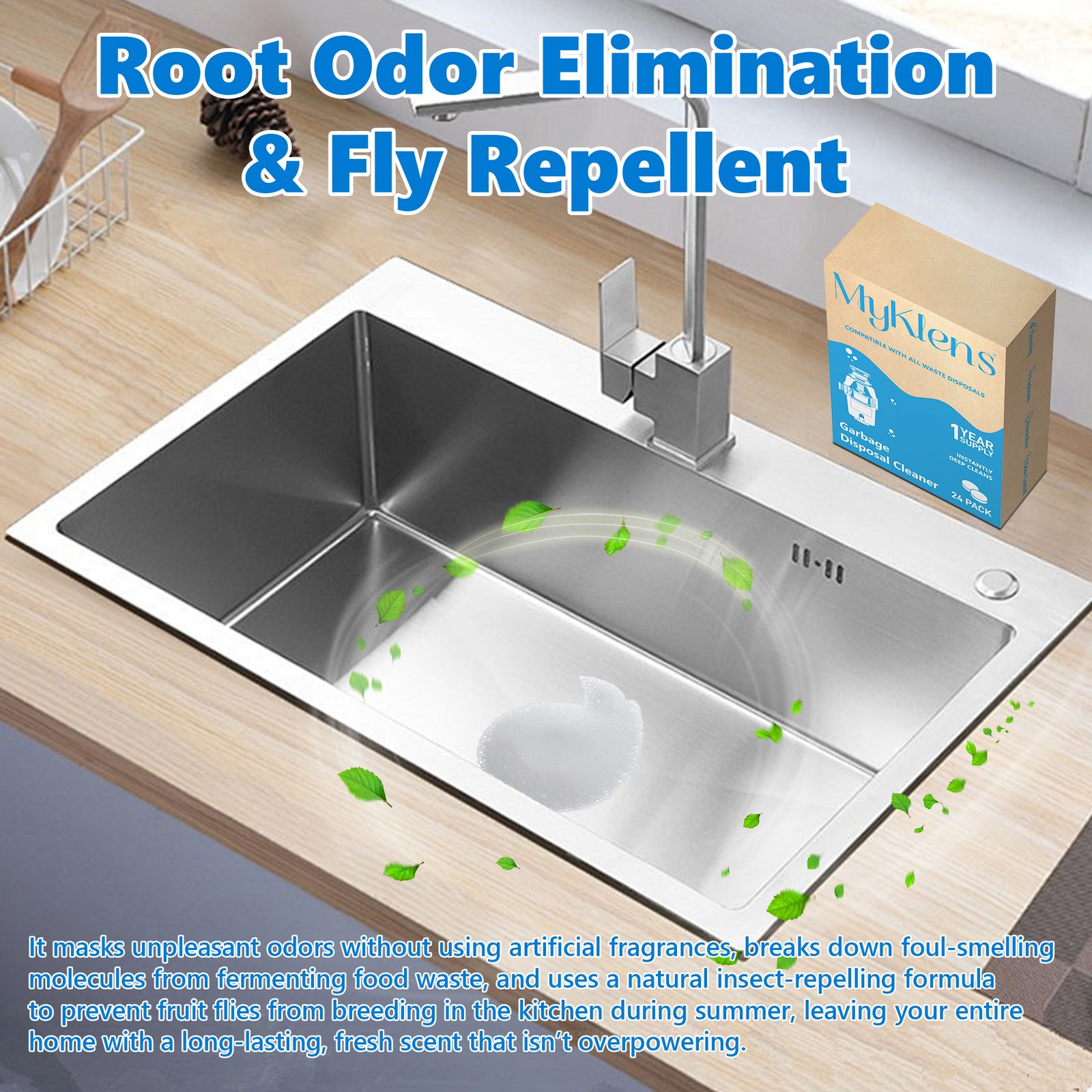 Garbage Disposal Cleaner view 3
