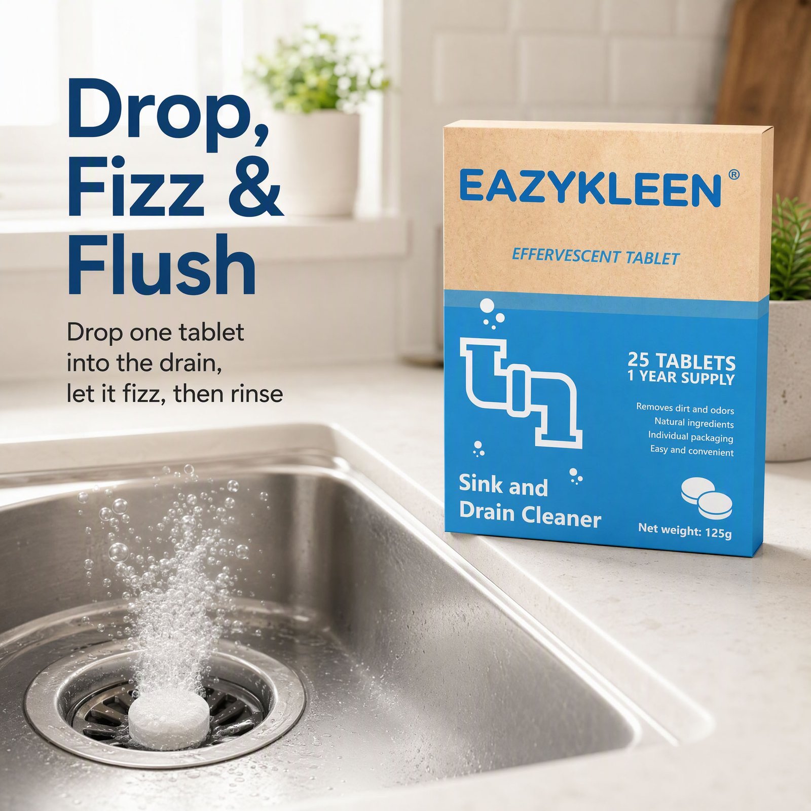 Drain Cleaner — packaging 1