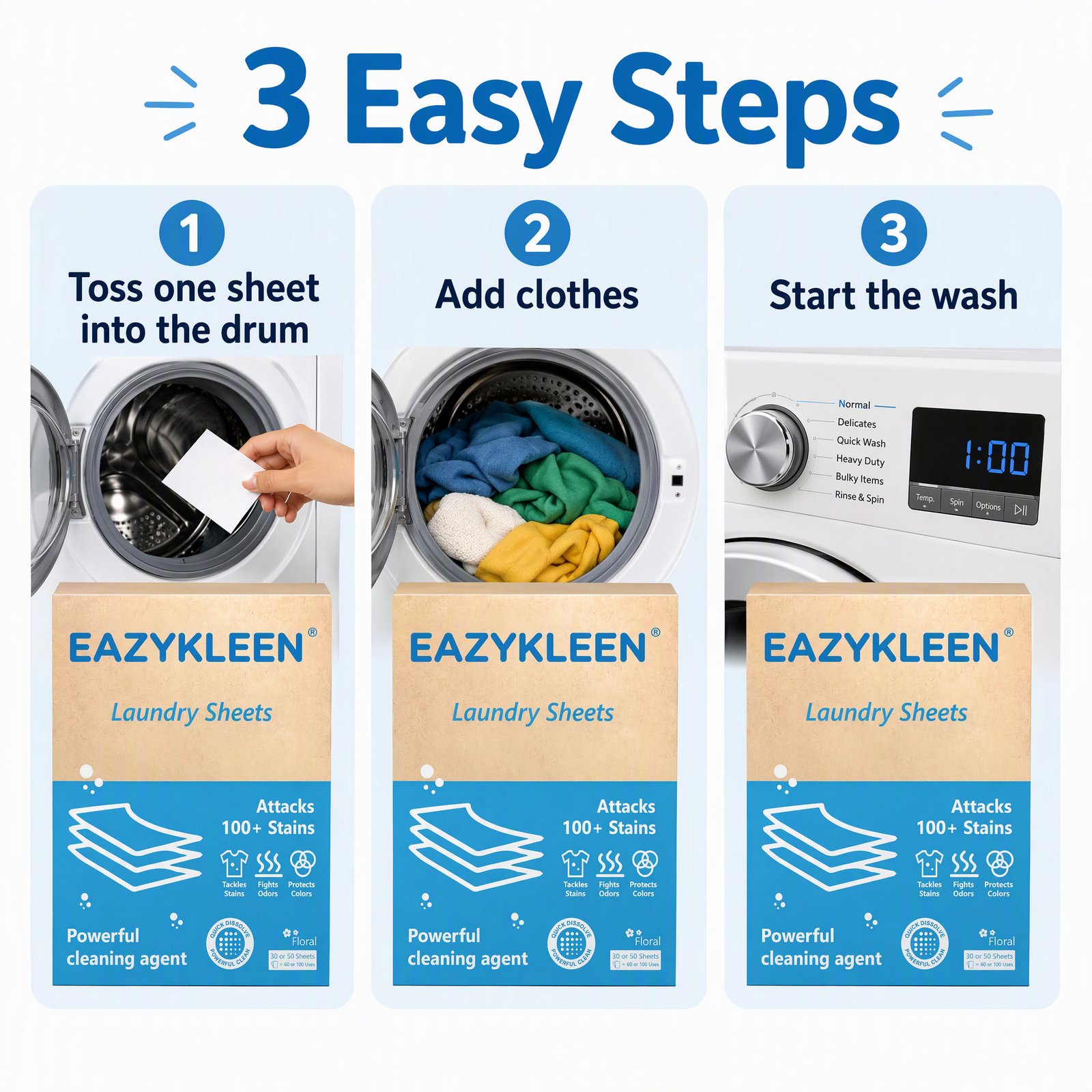 Laundry Detergent Sheet view 6