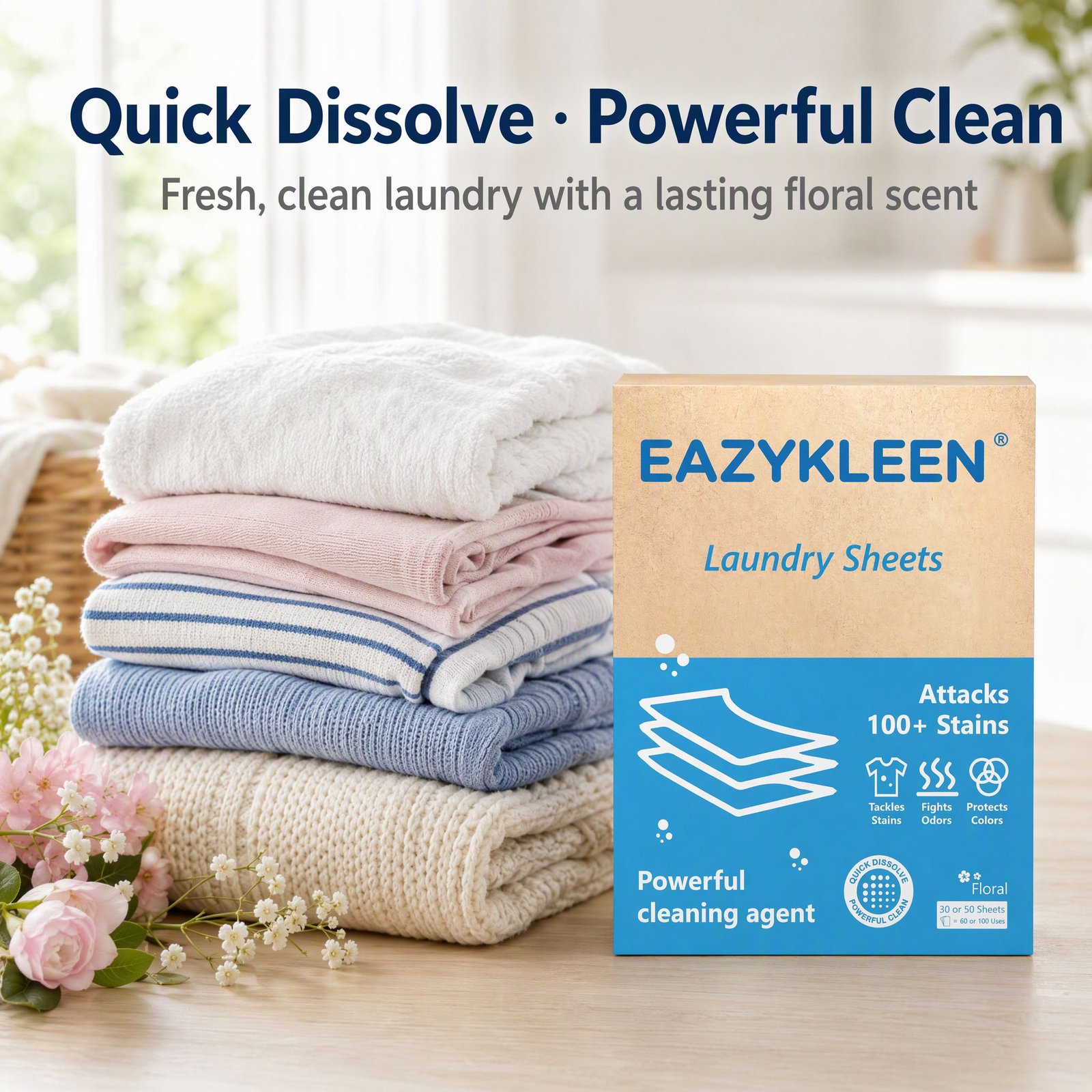 Laundry Detergent Sheet view 3