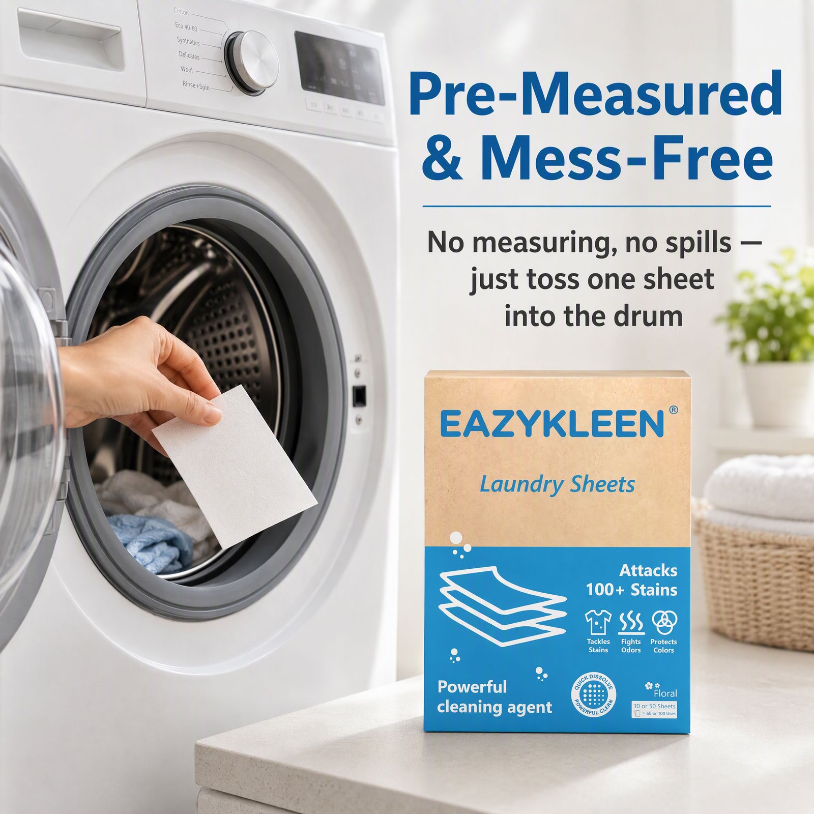 Laundry Detergent Sheet view 4