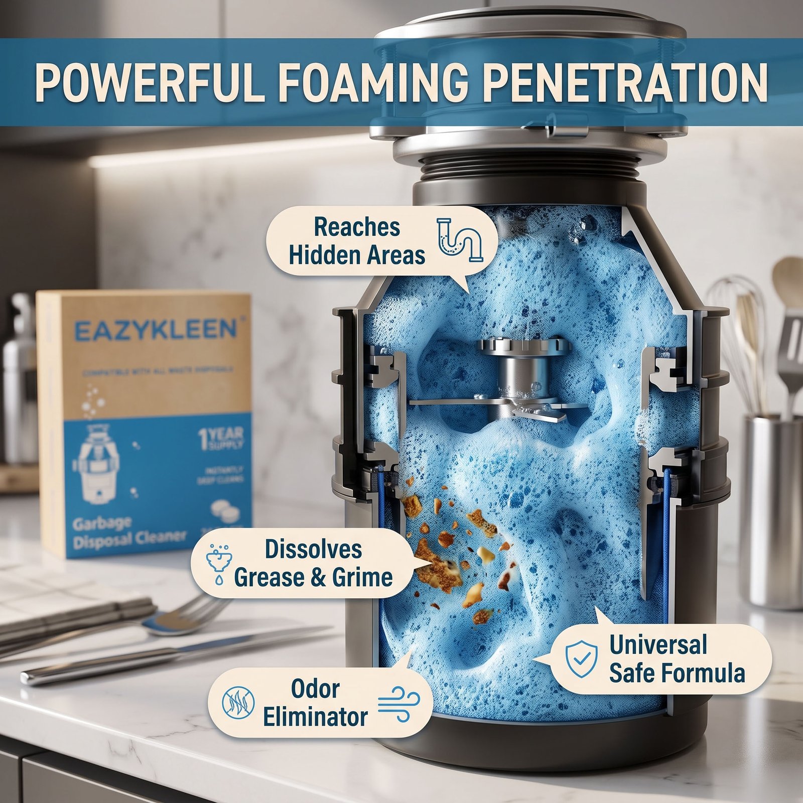 Garbage Disposal Cleaner view 5