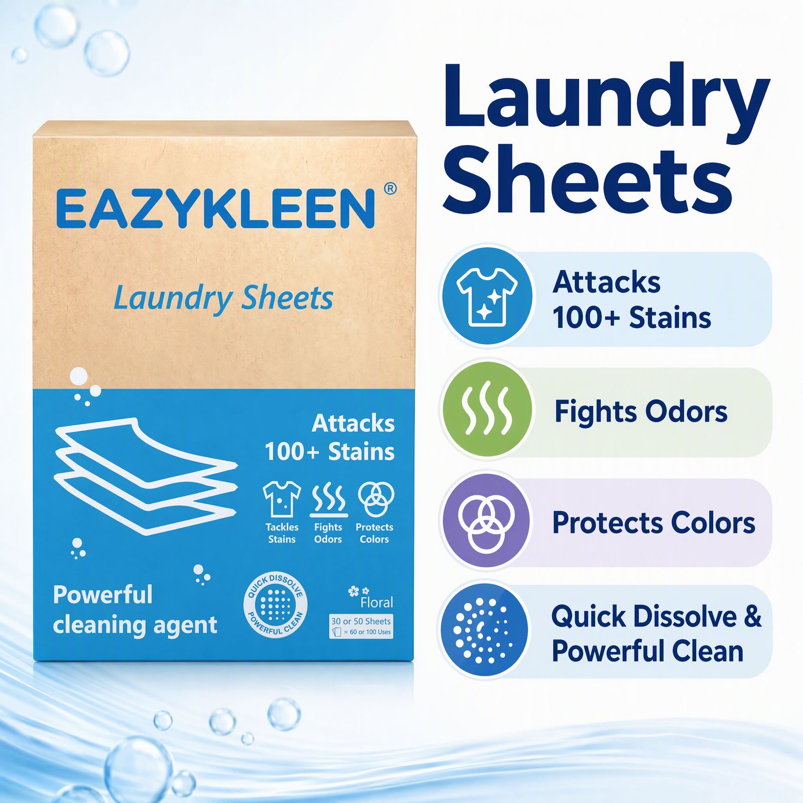 Laundry Detergent Sheet view 5
